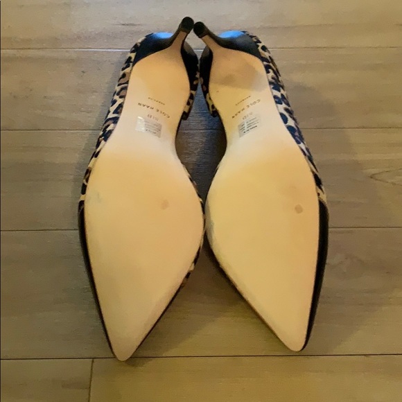 NEW Cole Haan Highline Cap Toe High Heel Calf Hair - Picture 5 of 16